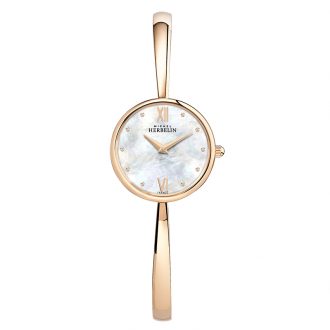 MICHEL HERBELIN - Scandinave Rose Gold Tone Bracelet Watch 17408/BPR19