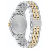 Citizen Corso Eco-Drive men's yellow gold tone and stainless steel case and bracelet watch model BM7334-58L