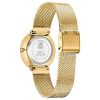 Citizen L Ambiluna women's watch with diamond set bezel, yellow gold PVD case and mesh bracelet model EM0642-52P