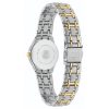 Citizen Silhouette Eco-Drive women's watch with yellow gold tone and stainless steel bracelet model EW1264-50A