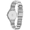 Citizen Silhouette Diamond Eco-Drive women's watch with stainless steel case and bracelet model FE2100-51E