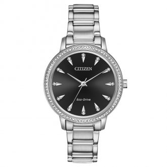 CITIZEN - Silhouette Crystal Stainless Steel Watch FE7040-53E