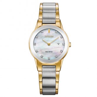 CITIZEN - Axiom Diamond Two Tone Watch GA1054-50D