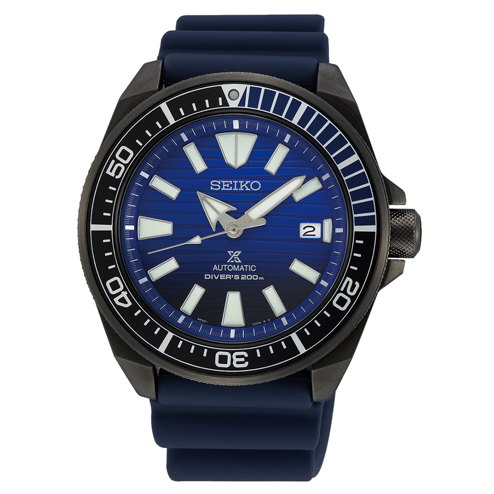 Seiko Prospex Save The Ocean Samurai Diver Strap Watch SRPD23K1