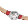 Mondaine Classic Automatic 33mm stainless steel case and red leather strap model A128-30008-16SBC