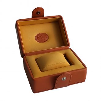 UNDERWOOD - Tan Leather Single Watch Storage Box UN/214CALFTAN