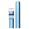 Mondaine Modern Casual blue stripe textile strap model A660.30360.16SBP
