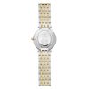 Michel Herbelin Epsilon women's watch with diamond set mother of pearl dial and stainless steel and yellow gold PVD case and bracelet model 17116-BT89