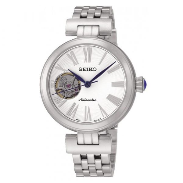 Seiko Automatic women's watch with stainless steel case and bracelet model SSA863K1