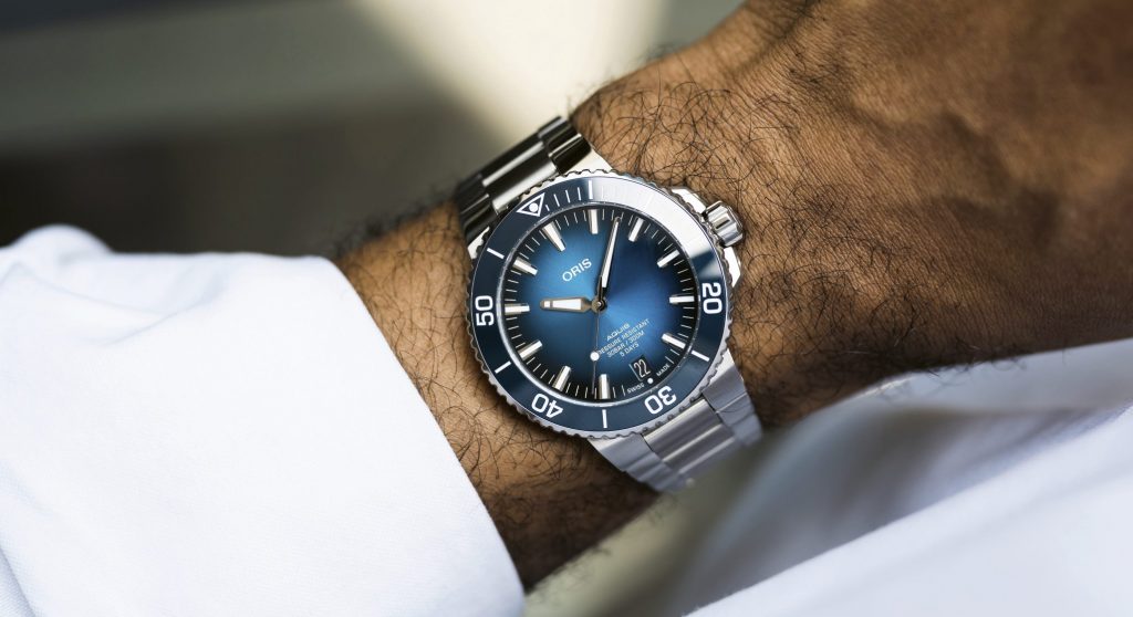 Oris Aqua Date and Calibre 400 watch