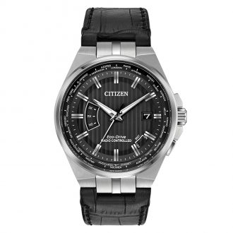 CITIZEN - World Time Perpetual A-T Strap Watch CB0160-00E