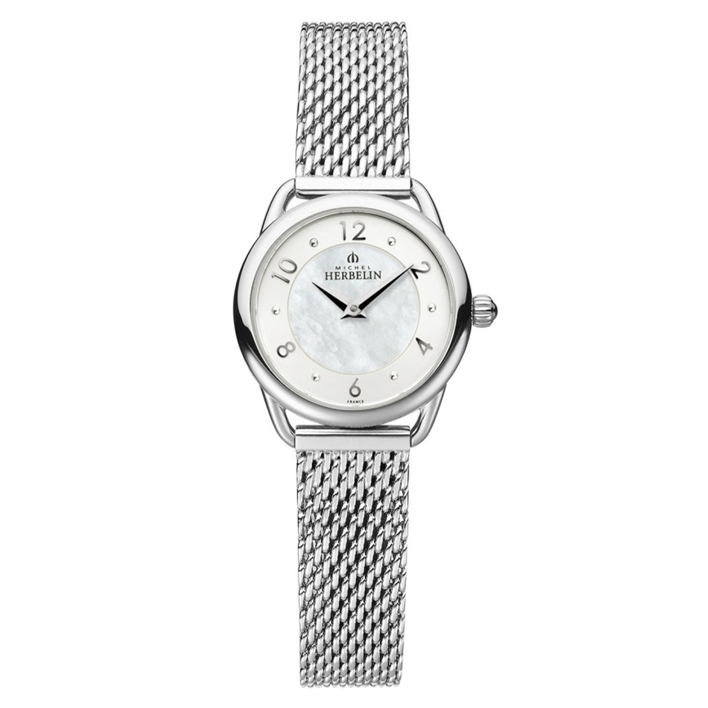 Michel Herbelin Equinoxe Milanese Bracelet Watch 17497/29B