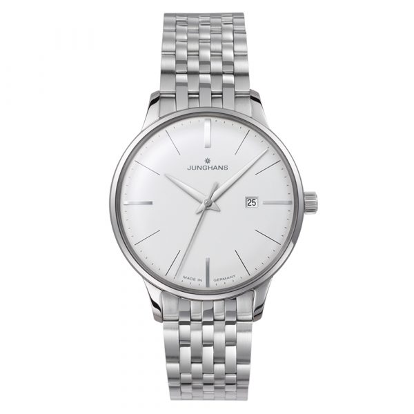 Junghans Meister women's watch with stainless steel case and bracelet model 047-4372.44