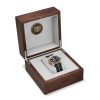 Oris Carl Brashear Calibre 401 limited edition watch with bronze case and textile strap model 0140177643185-SET gift box