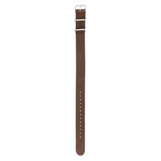NATO Brown Leather Watch Strap MODL5