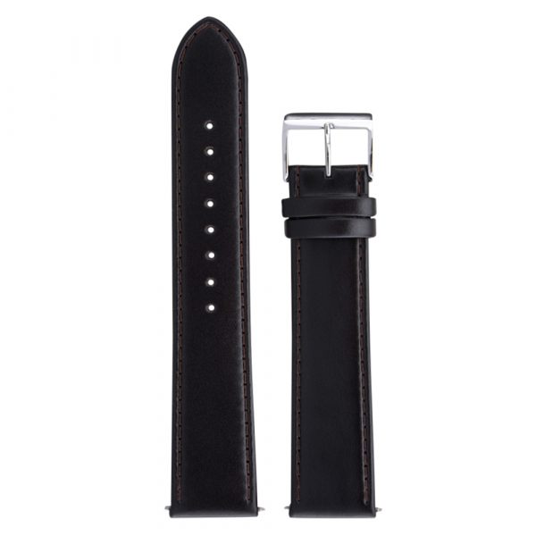 Junghans Max Bill brown leather strap 20mm model 420506234