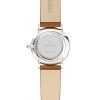 Michel Herbelin Inspiration 1947 men's watch with stainless steel case and tan leather strap model 18247/15GO