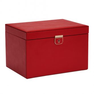 WOLF - Palermo Large Jewellery Box in Red Leather 213072