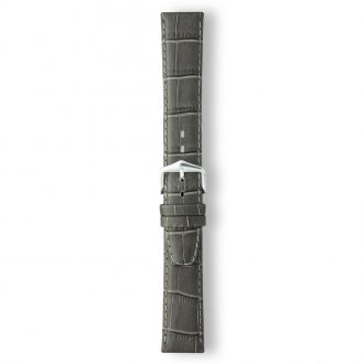 LULWORTH Grey Antique Croco Grain Leather Watch Strap LS1209/9