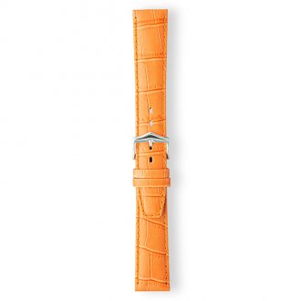 LULWORTH Orange Antique Croco Grain Leather Watch Strap LS1209/27