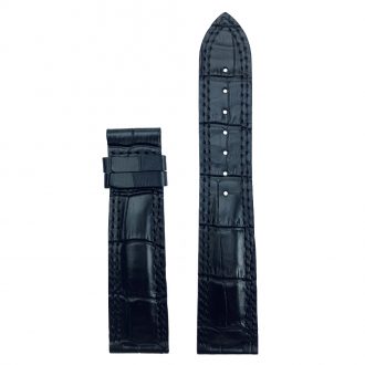 HERBELIN | Black Newport Leather Strap 21mm 36654 & 37654 | 21 654 NOIR 18