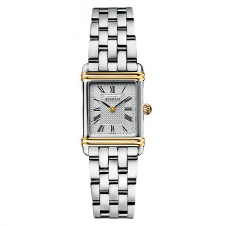 MICHEL HERBELIN - Art Deco Two Tone Bracelet Watch 17478BT08