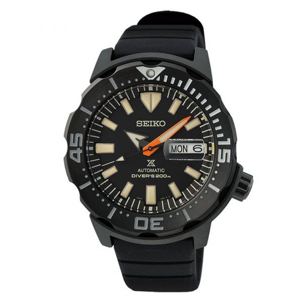 Seiko Prospex Monster black series limited edition watch model SRPH13K1