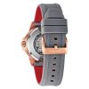Bulova Marine Star Heartbeat men's watch with grey silicone strap model 98A228