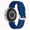 Citizen CZ Smartwatch with blue silicone strap model MX0001-12X