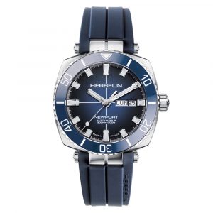 Michel Herbelin Newport Diver Automatic watch with blue strap model 1774/BL15CB