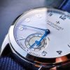 Pequignet Royale Manuelle watch with blue strap model 9080413CB