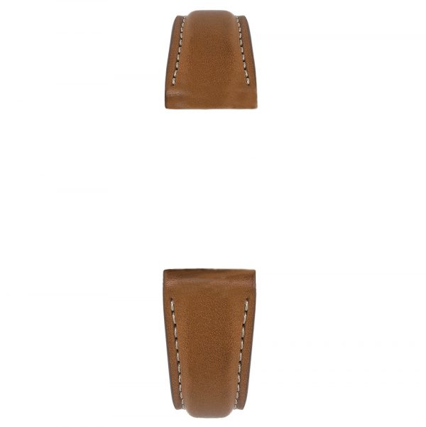 Michel Herbelin tan brown leather strap for model 14288