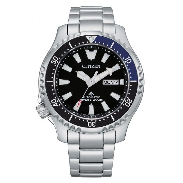 Citizen NY0159-57E Promaster diver's auto watch with black dial and stainless steel case and bracelet
