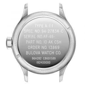 Bulova A-11 Hack Military watch model 96A282