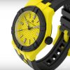 Maurice Lacroix #Tide yellow black watch model A12008-60060-300-0