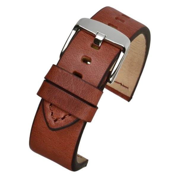 Houghton WH841 tan smooth watch strap