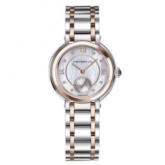 Herbelin | Galet Mother of Pearl Dial Rose Two Tone 31.5mm | 10630BTR59