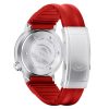 Muhle Glashutte M1-41-03-KB-VIII S.A.R Rescue Timer red rubber strap watch