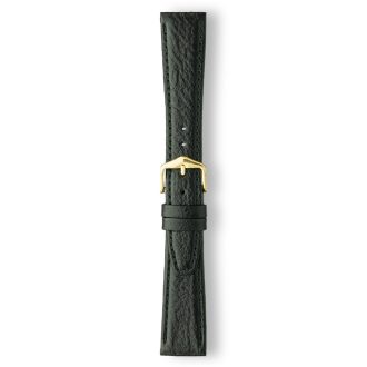 Grantham | Extra Long Black Stitched Italian Calf Strap | LS1304XL/1