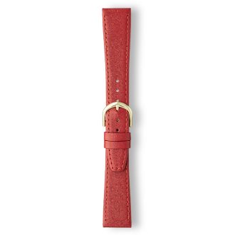 Windsor | Red Classic Stitched Calf Strap | LS1201/8
