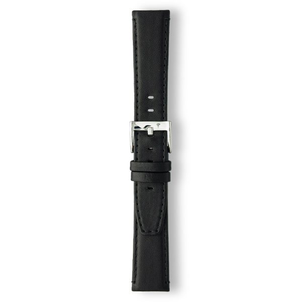 Darlena LS1396/1 Yeovil black Pittards English sheepskin leather watch strap
