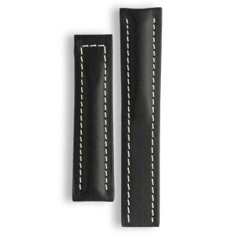 Abruzzo | Black Compatible Strap to fit Breitling® & TAG Heuer® | PC244/1