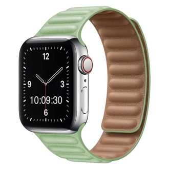 Camden | Green Magnetic Leather Strap to fit Apple Watch® | APL1104