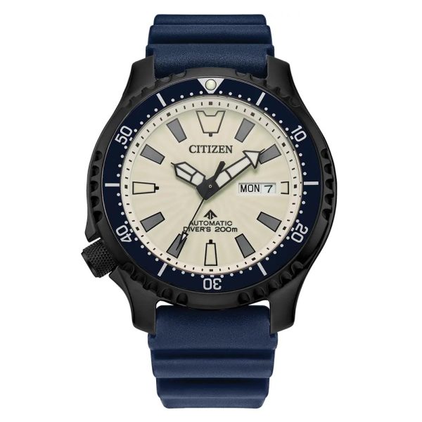Citizen NY0137-09A Promaster diver automatic blue polyurethane mens watch