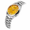 Citizen NJ0150-56Z Tsuyosa automatic yellow dial men's bracelet watch