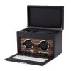 Wolf 457256 Roadster double watch winder with storage