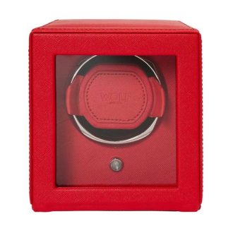 WOLF | Cub Tutti Frutti Red Watch Winder With Cover | 461172