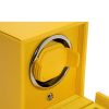 Wolf 461192 Cub yellow single watch winder with cover