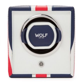Wolf | Navigator UK Flag Single Watch Winder | 462404