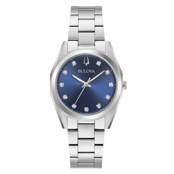Bulova 96P229 Surveyor blue dial watch